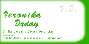 veronika daday business card